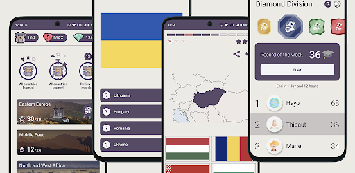 Quiz | Countries and Flags Achievements - Google Play - Exophase.com