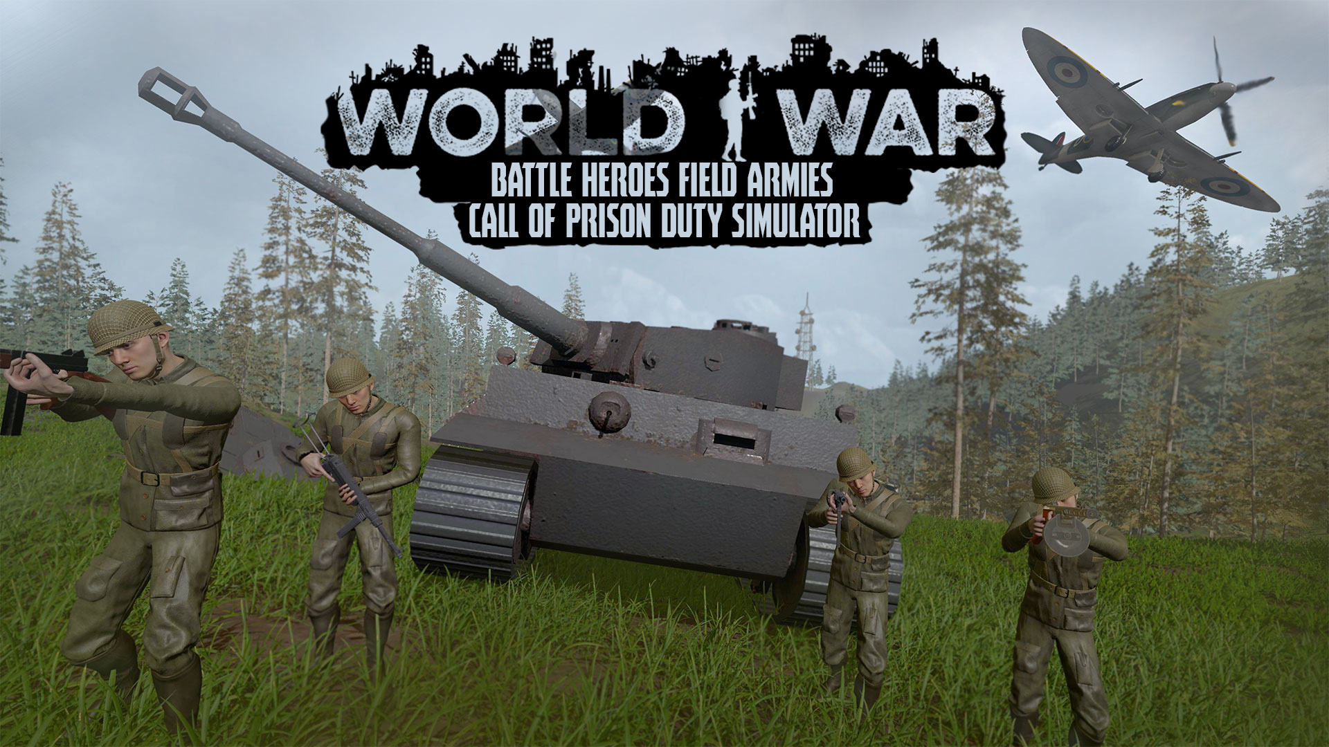 This game called World War Heroes have a whole thing about