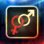Use uma estrela feminina e masculina em uma partida no MyFACTION.