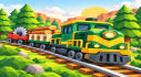 Trophies: Train Merge Tycoon