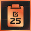 Conclua 25 atividades em minha equipe.