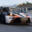 Complete o modo Skill na pista Oval enquanto dirige o 2013 KTM X-Bow R