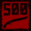 Mate 500 inimigos com qualquer rifle, repetidor ou espingarda em qualquer modo de jogo.