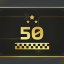 Completou 50 corridas.