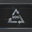 Completou 100 voltas limpas.