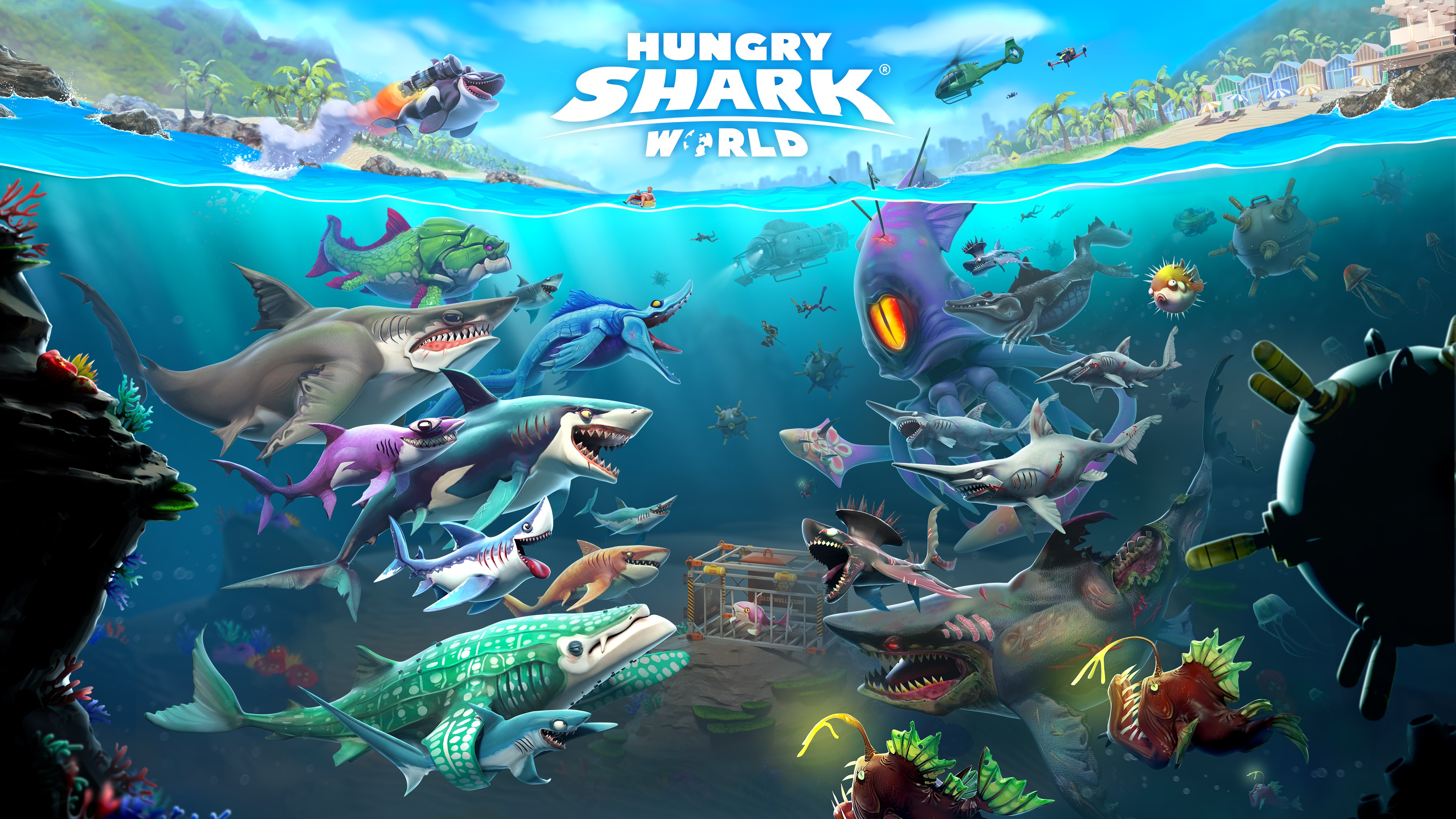 Hungry Shark World Достижения - Xbox One - Exophase.com