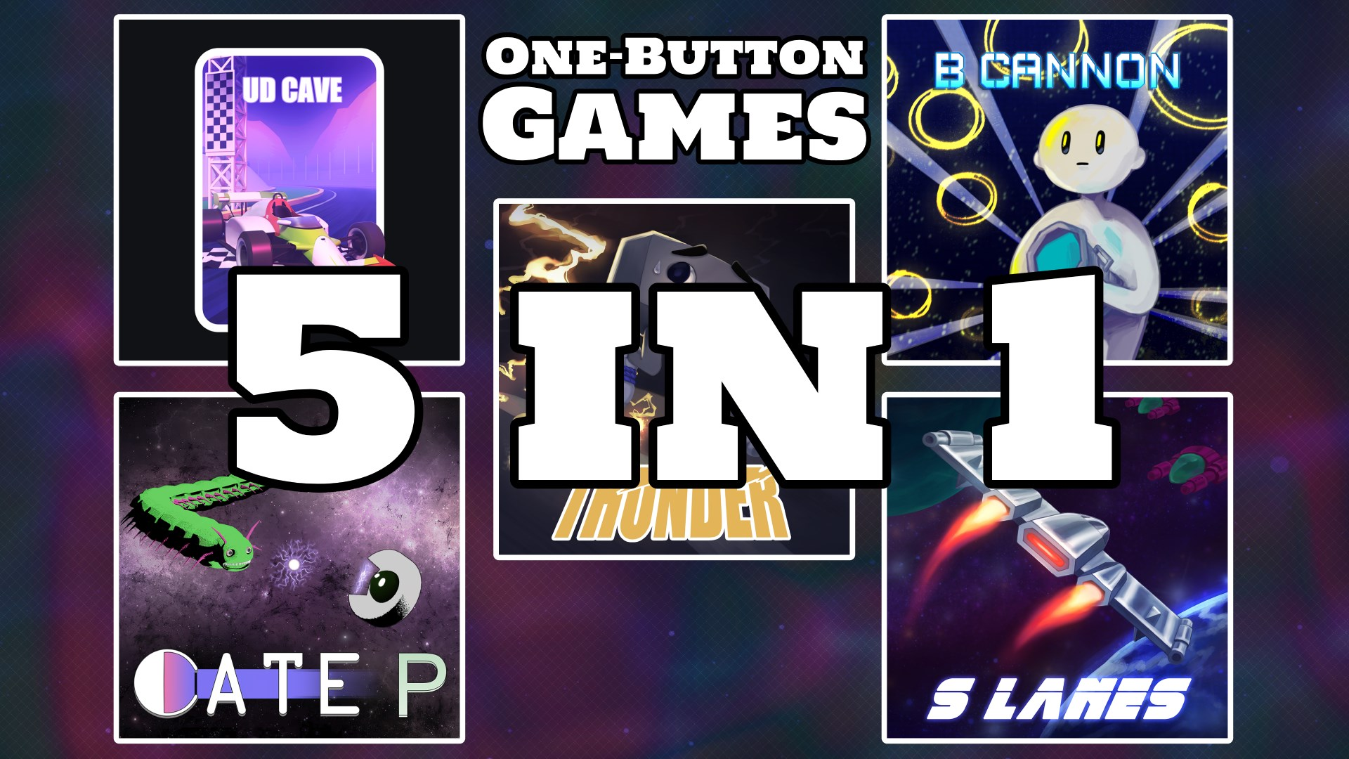 One Button Games 5-in-1 Achievements - Xbox One - Exophase.com